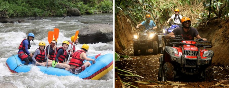 ayung rafting and ubud atv ride