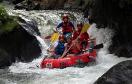 Ayung Rafting and Downhill Cycling Package