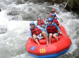 telaga waja rafting exciting rapids