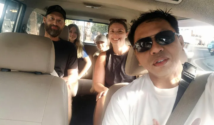driver picks you up