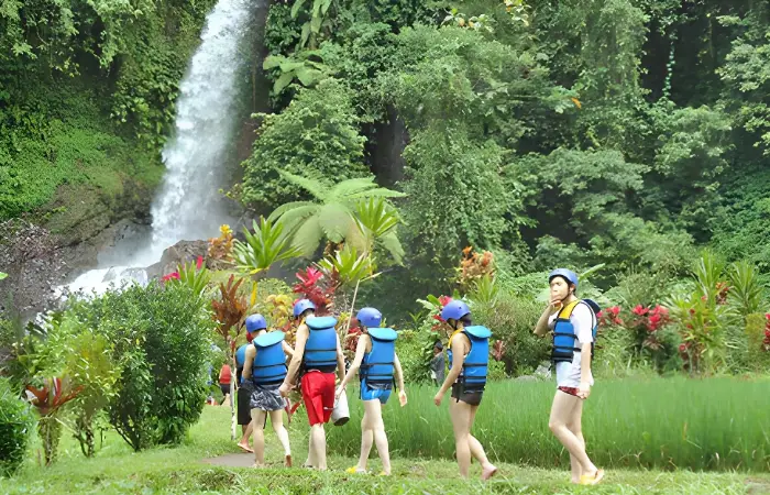 telaga waja rive rwaterfall