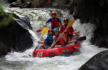 Ayung river rafting Ubud