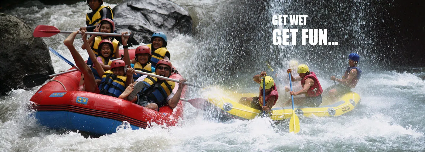 White water rafting Bali